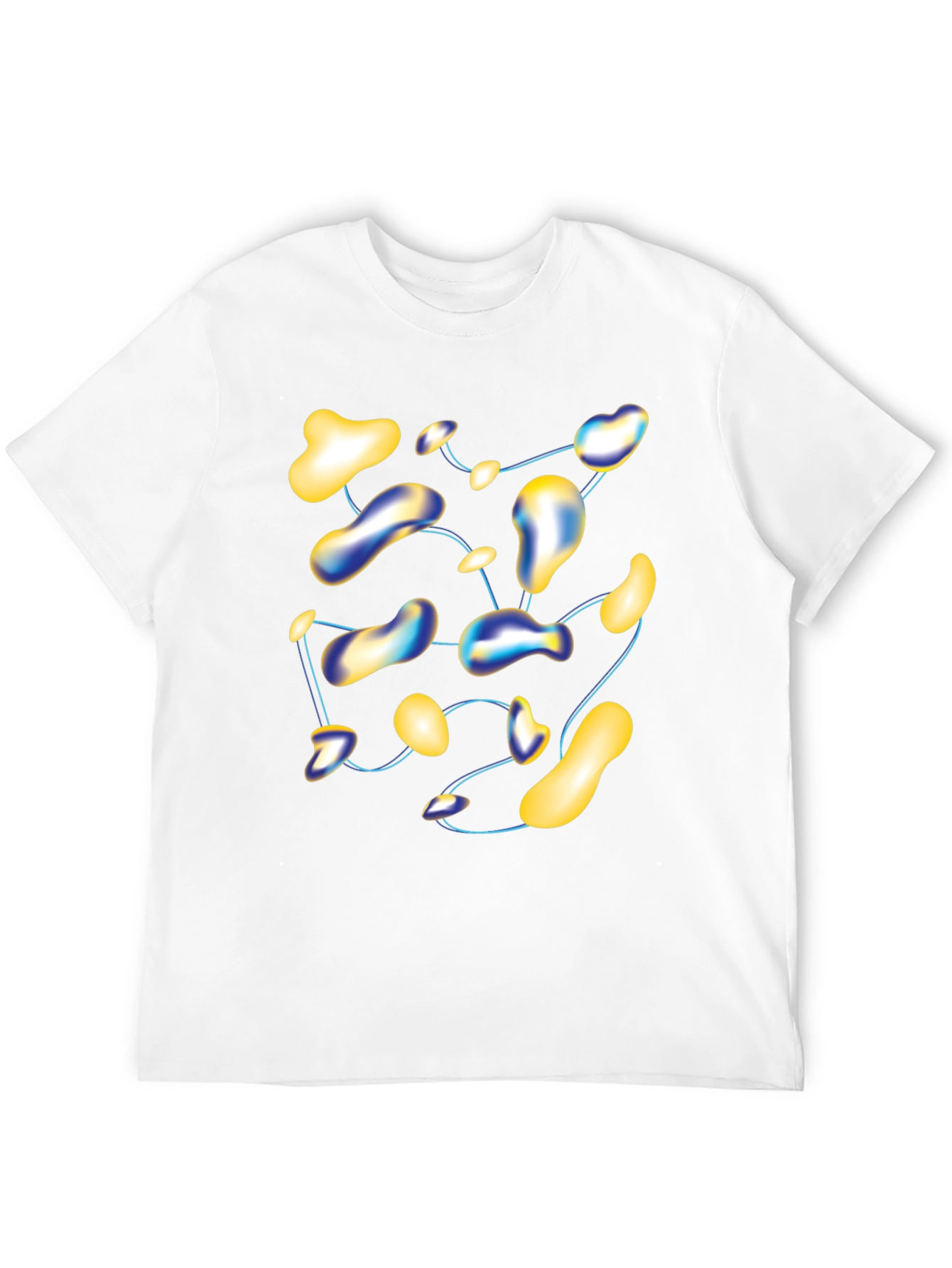 Abstract Blob T-Shirt - Modern Graphic Tee