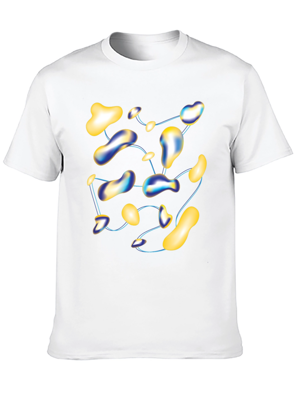 Abstract Blob T-Shirt - Modern Graphic Tee