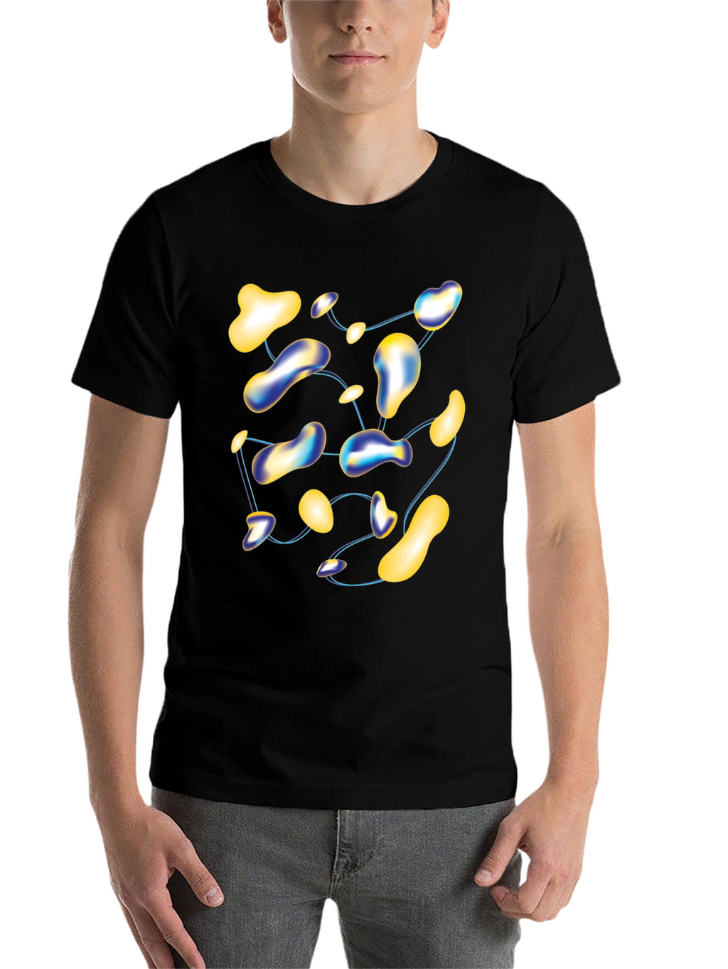 Abstract Blob T-Shirt - Modern Graphic Tee