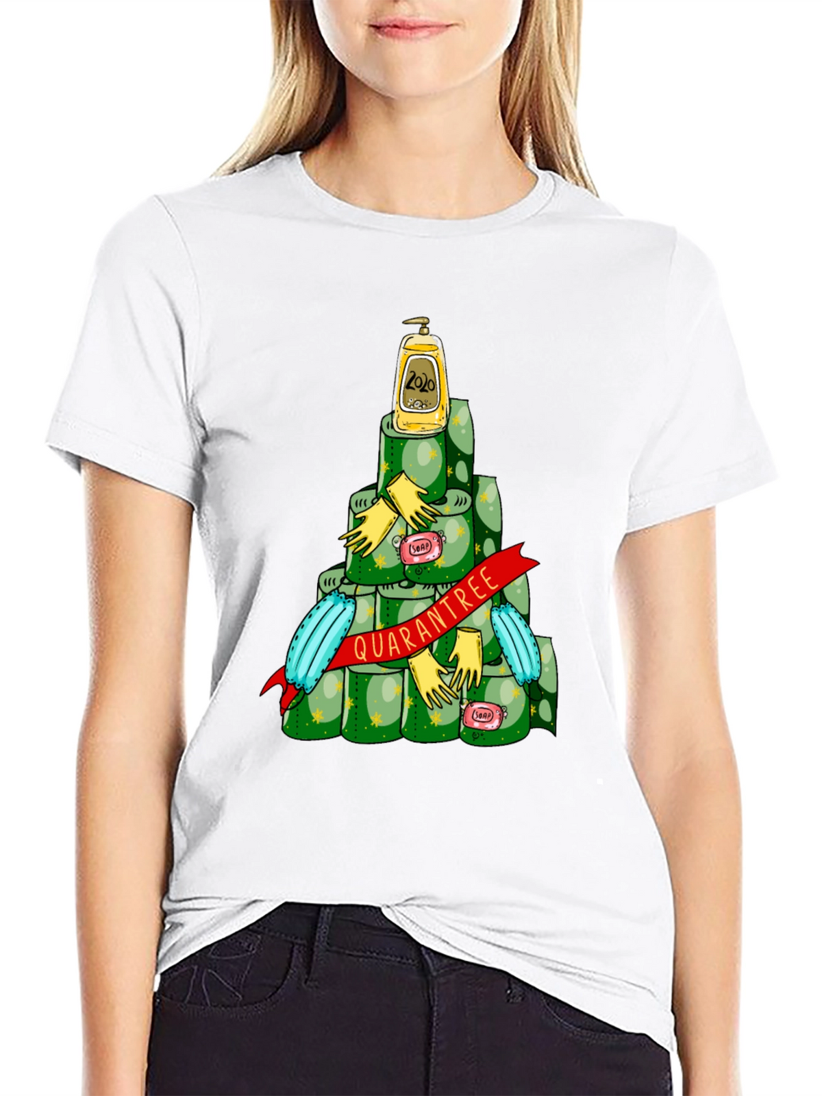 Quarantree T-Shirt - Funny Novelty Tee