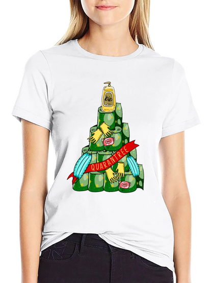 Quarantree T-Shirt - Funny Novelty Tee