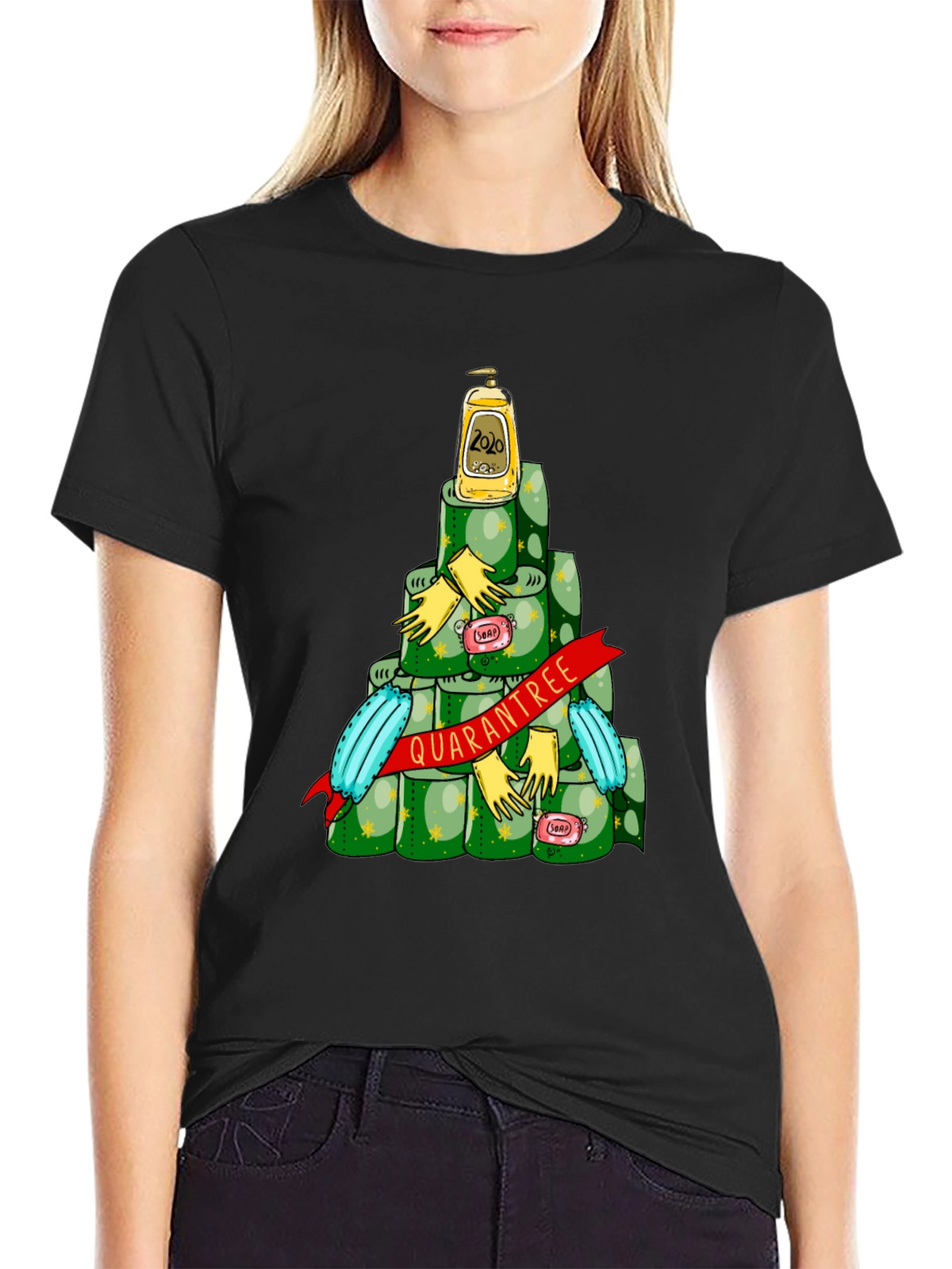 Quarantree T-Shirt - Funny Novelty Tee
