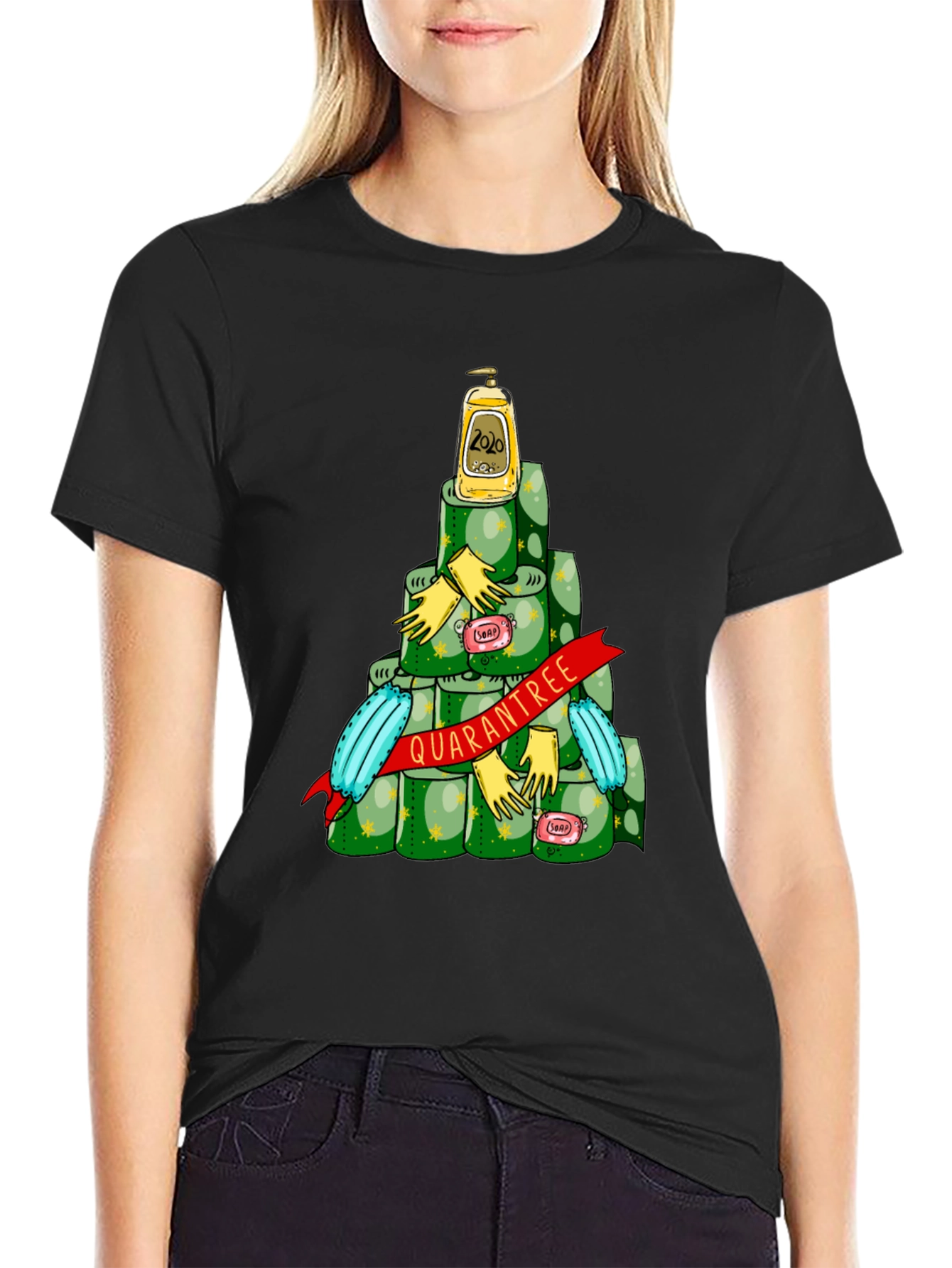 Quarantree T-Shirt - Funny Novelty Tee