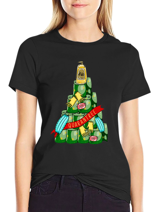 Quarantree T-Shirt - Funny Novelty Tee