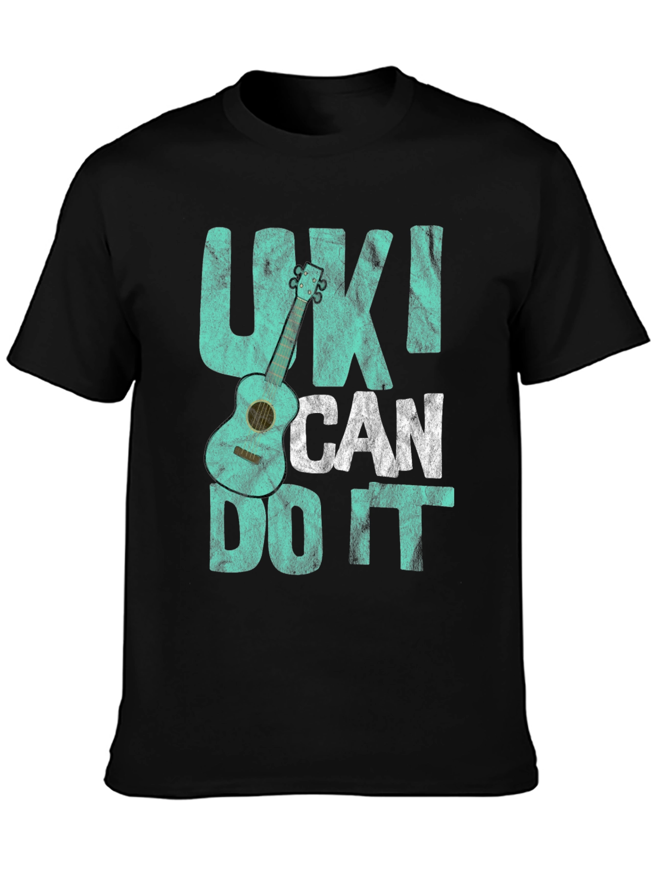 Uke I Can Do It Graphic Tee - Ukulele Lovers T-Shirt