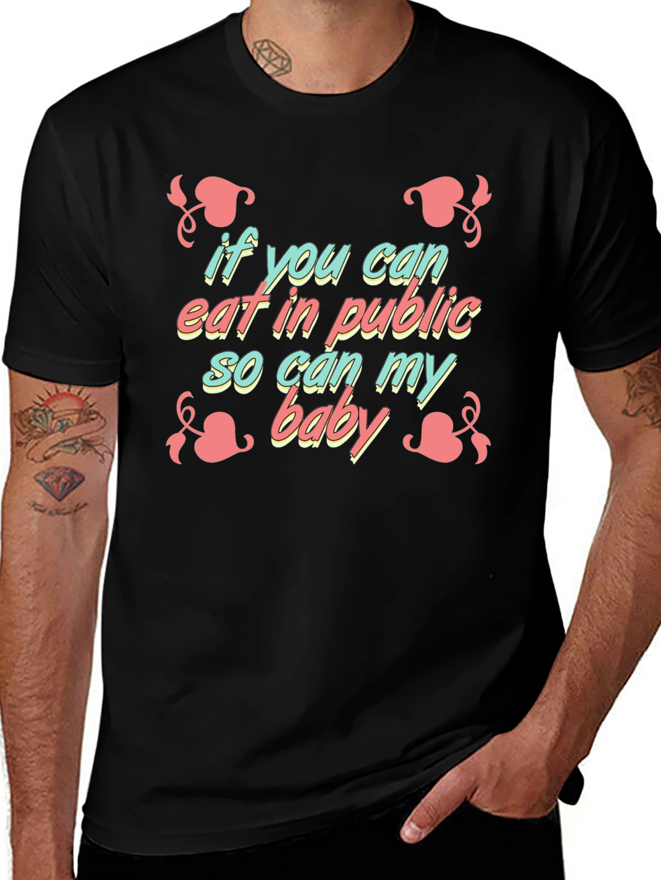 Funny Breastfeeding T-Shirt - If You Can Eat