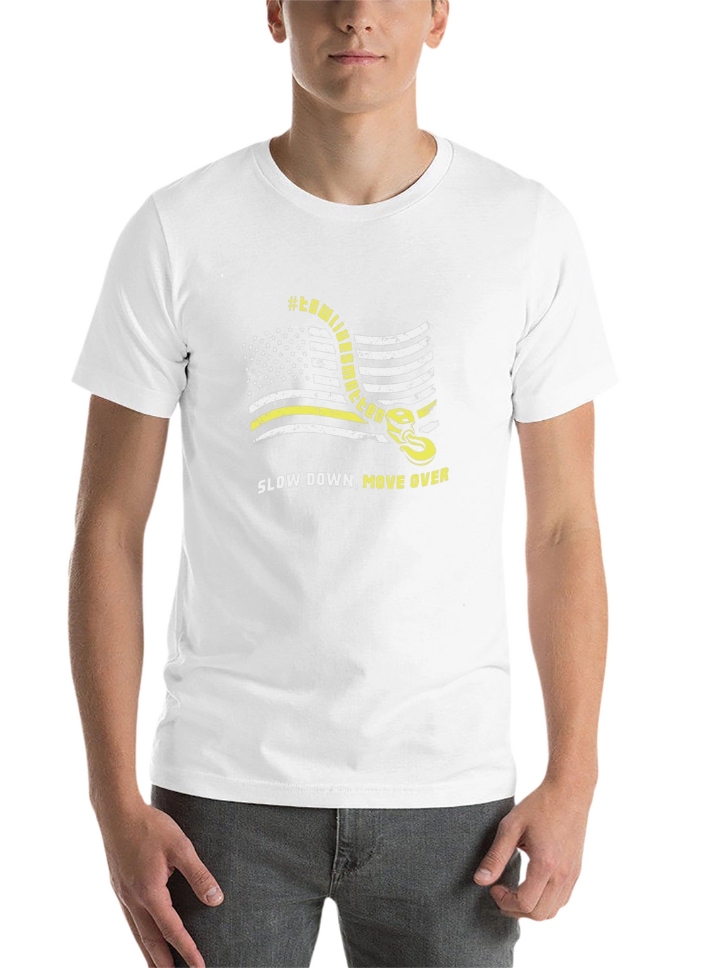 Tow Lives Matter Black Graphic Tee