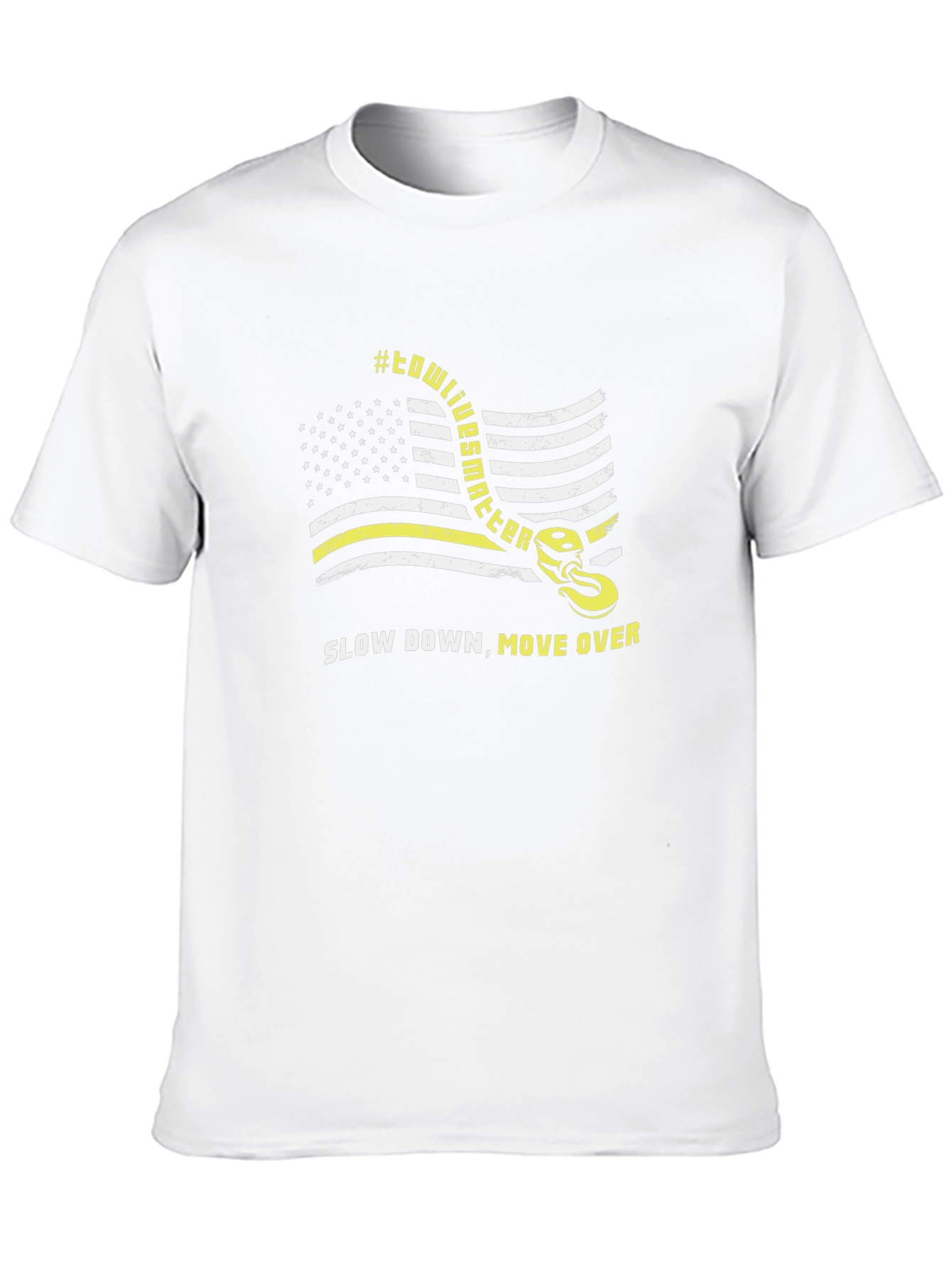 Tow Lives Matter Black Graphic Tee