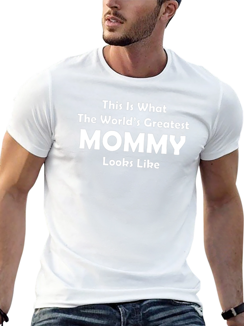 Worlds Greatest Mommy T-Shirt - Black