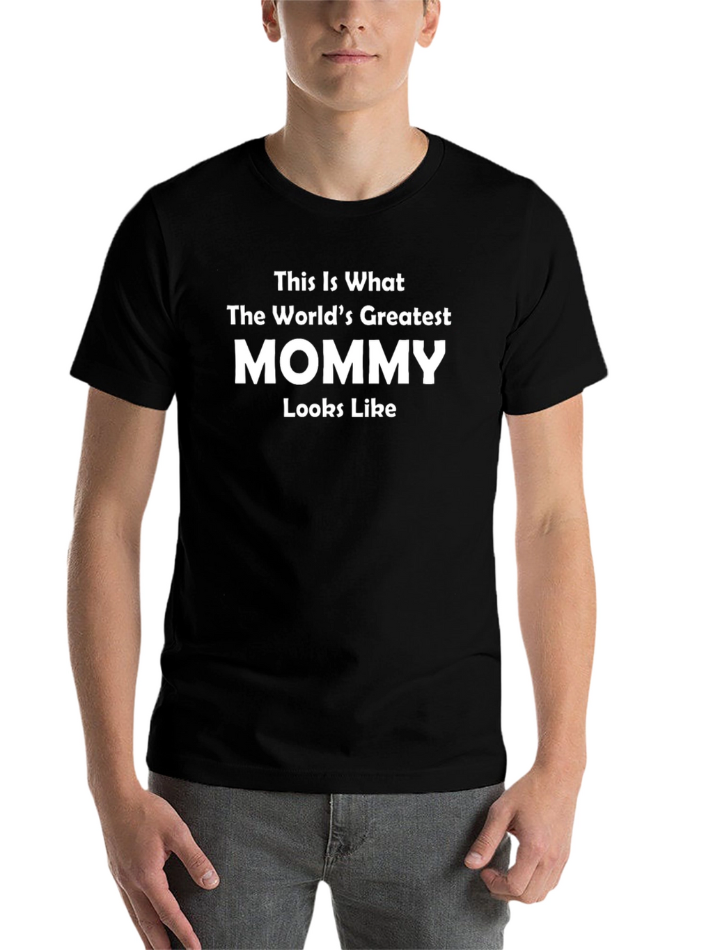 Worlds Greatest Mommy T-Shirt - Black