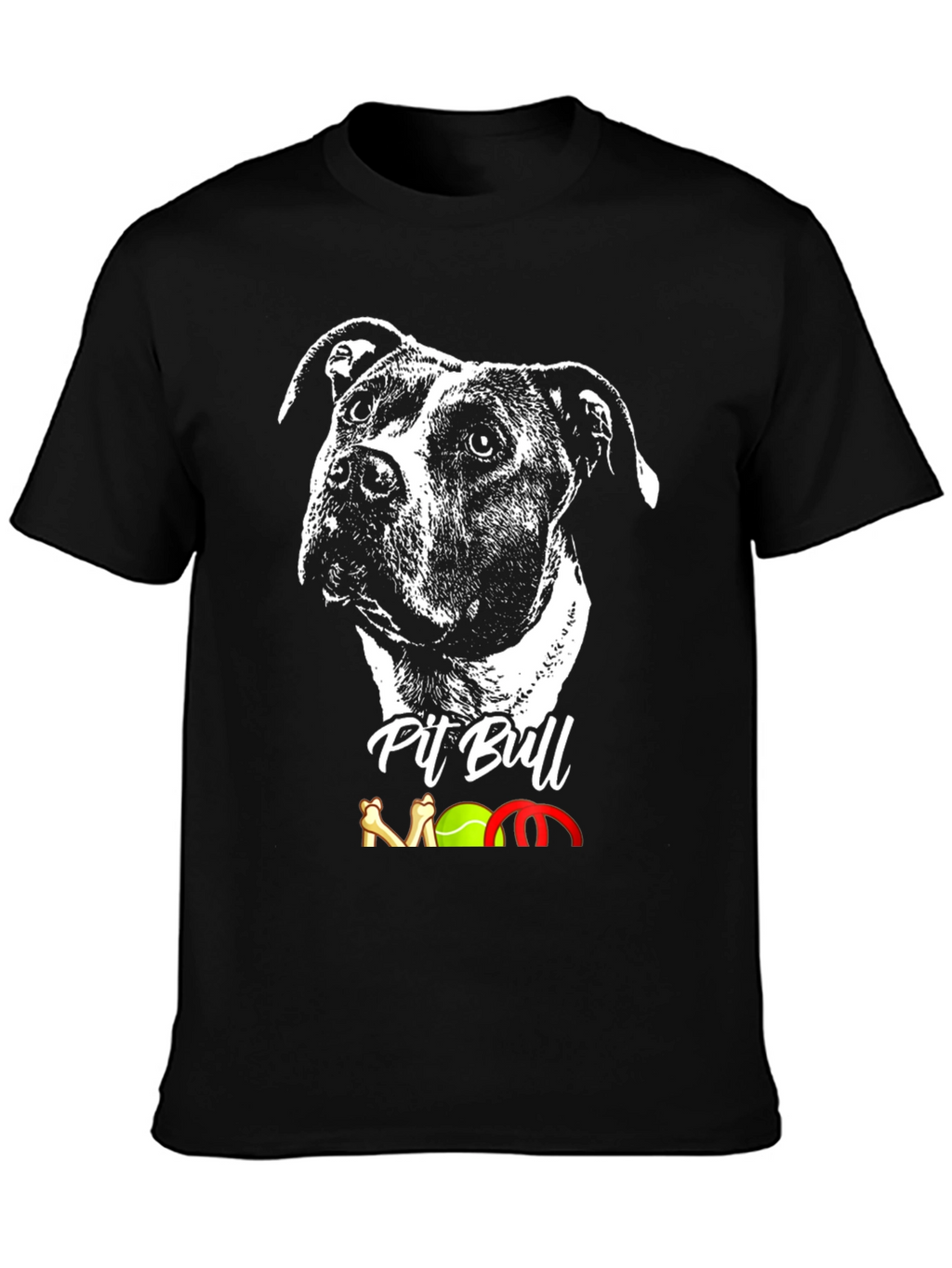 Pit Bull Mom T-Shirt - Dog Lover Tee