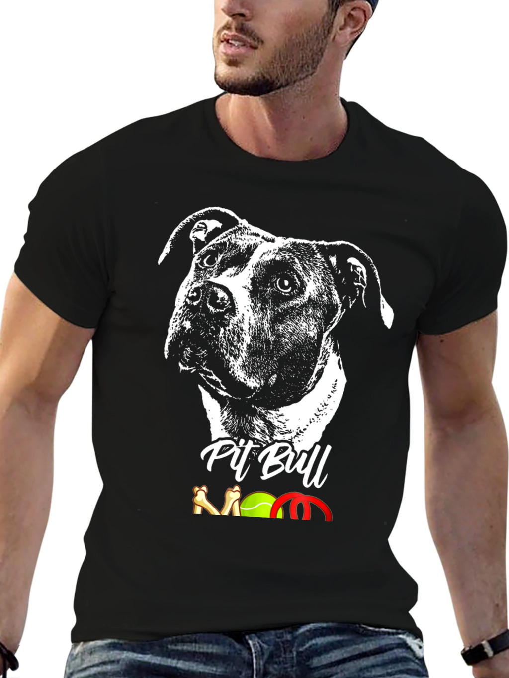 Pit Bull Mom T-Shirt - Dog Lover Tee