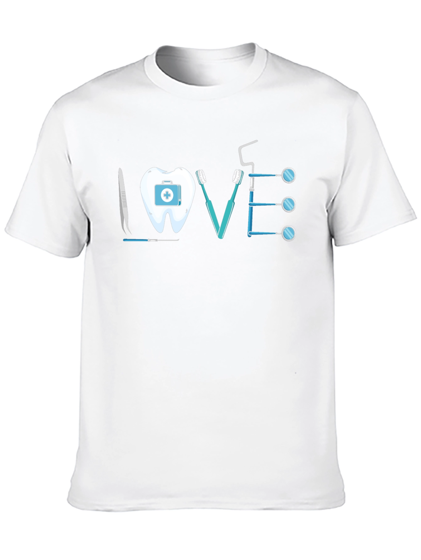 Dentist LOVE T-Shirt - Black Tee