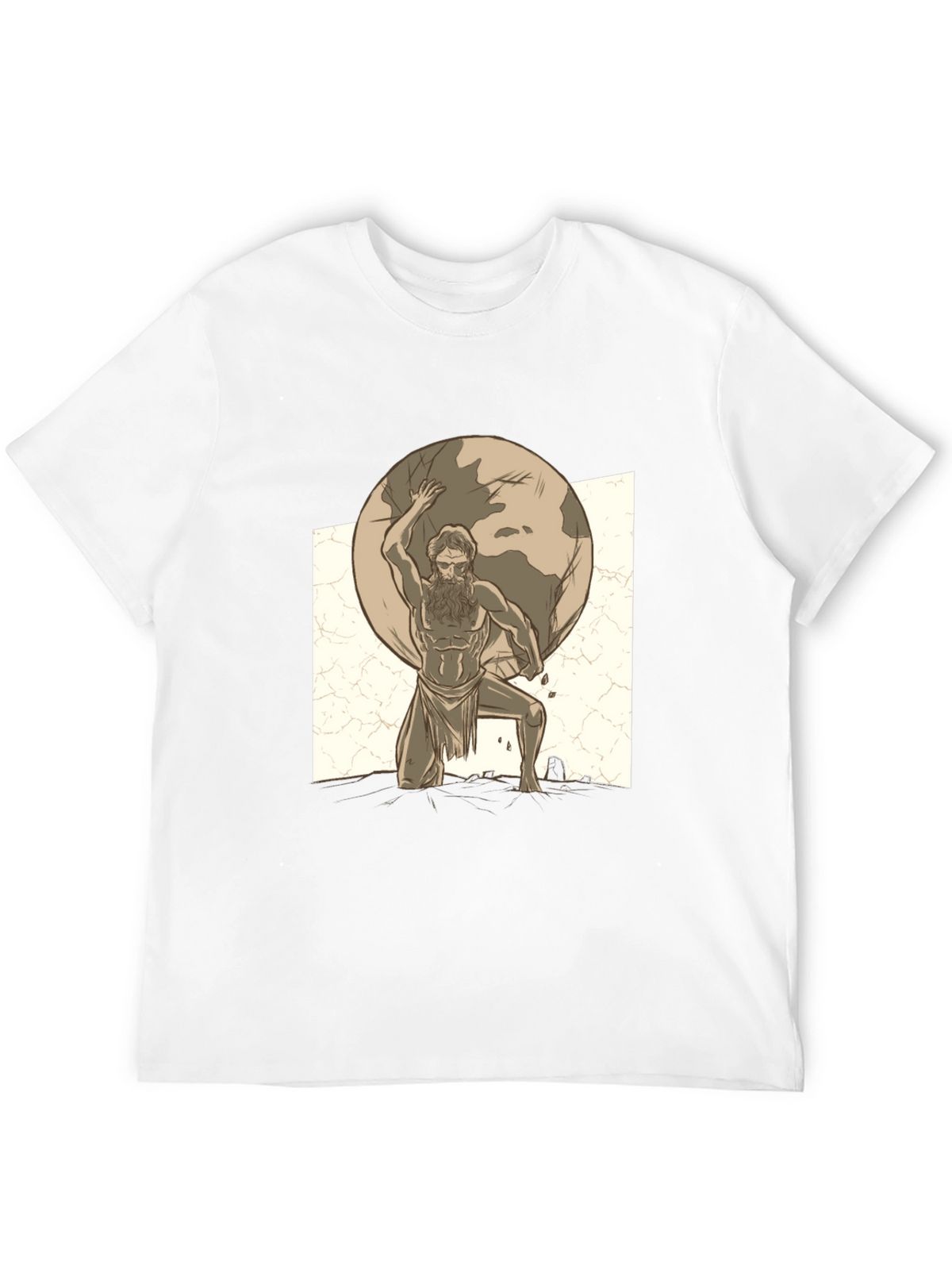 Atlas Graphic Tee - World on Your Shoulders