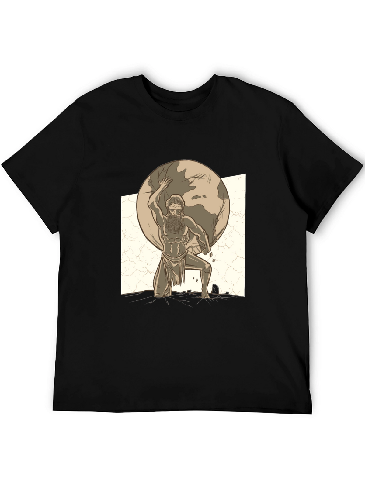 Atlas Graphic Tee - World on Your Shoulders