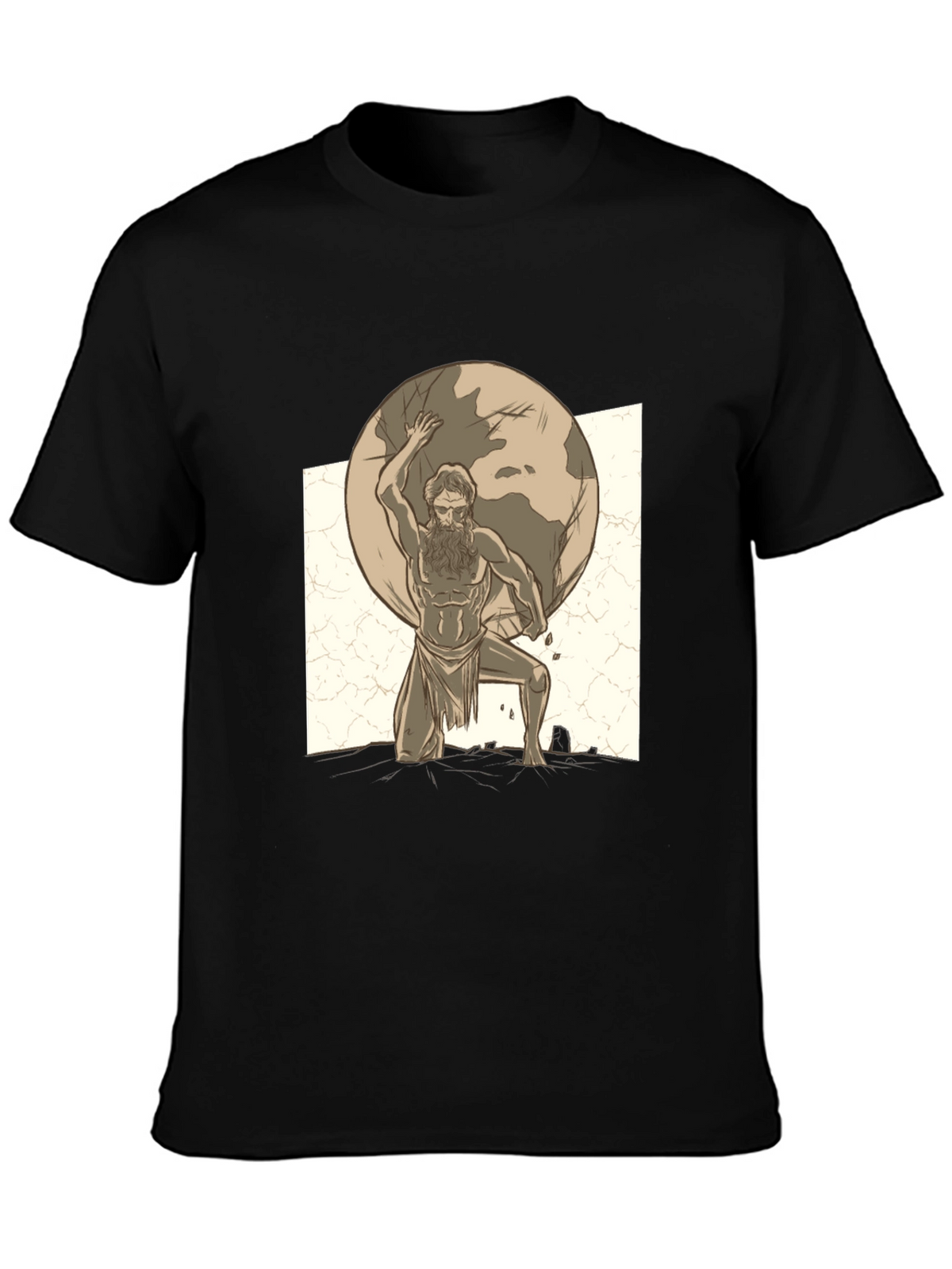 Atlas Graphic Tee - World on Your Shoulders