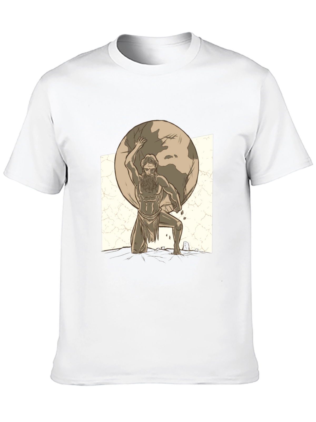 Atlas Graphic Tee - World on Your Shoulders
