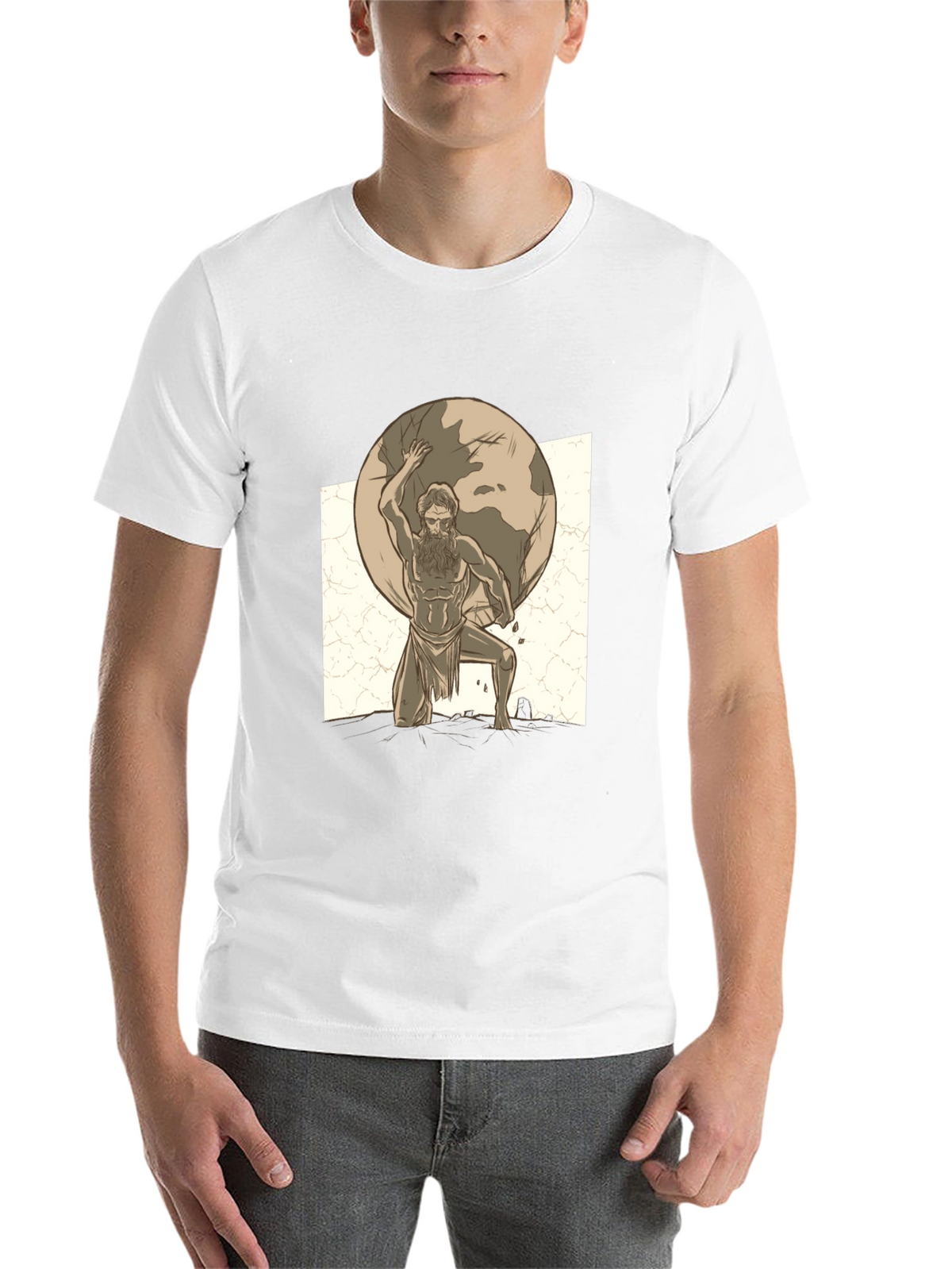 Atlas Graphic Tee - World on Your Shoulders