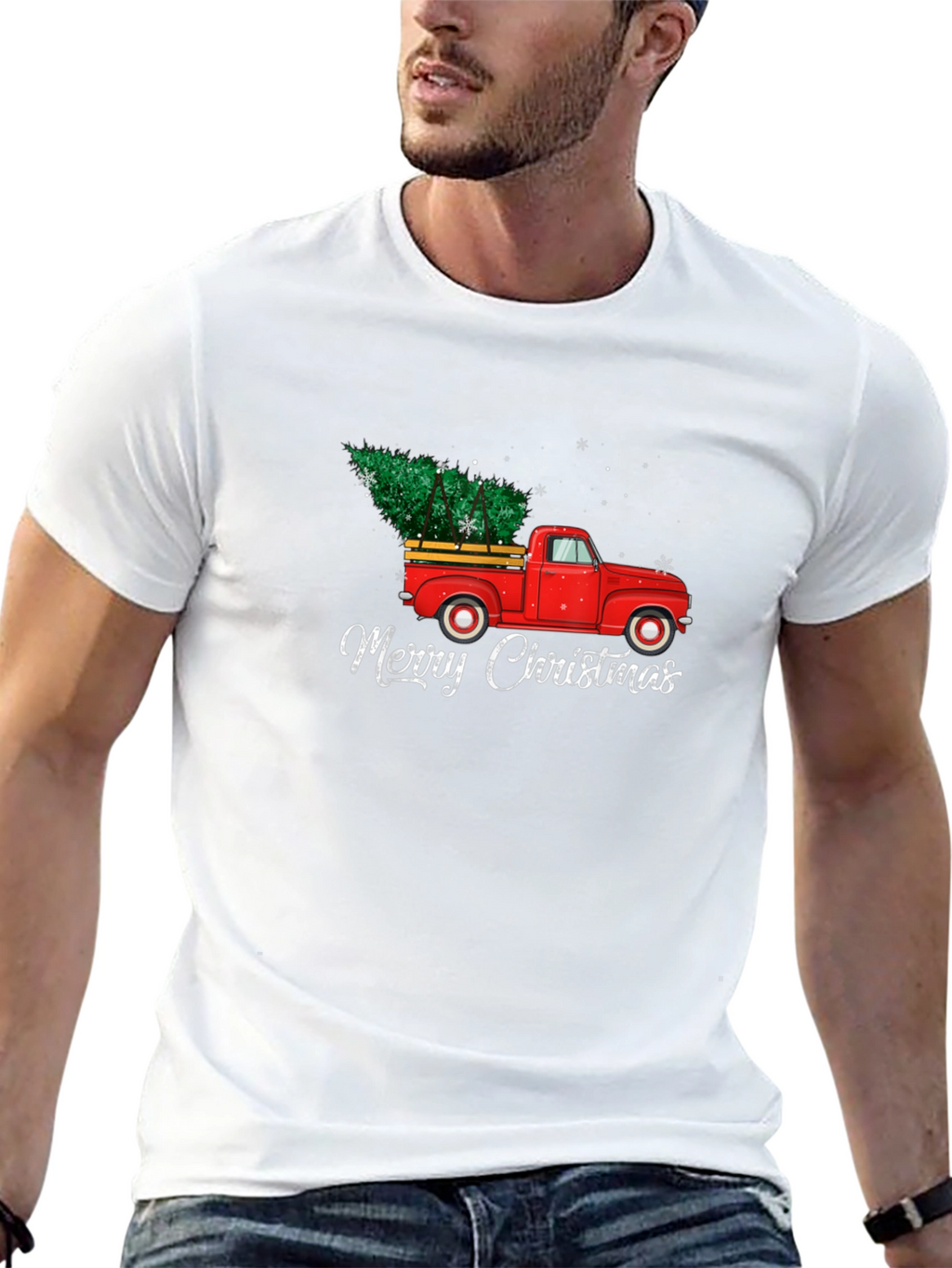 Merry Christmas Truck T-Shirt