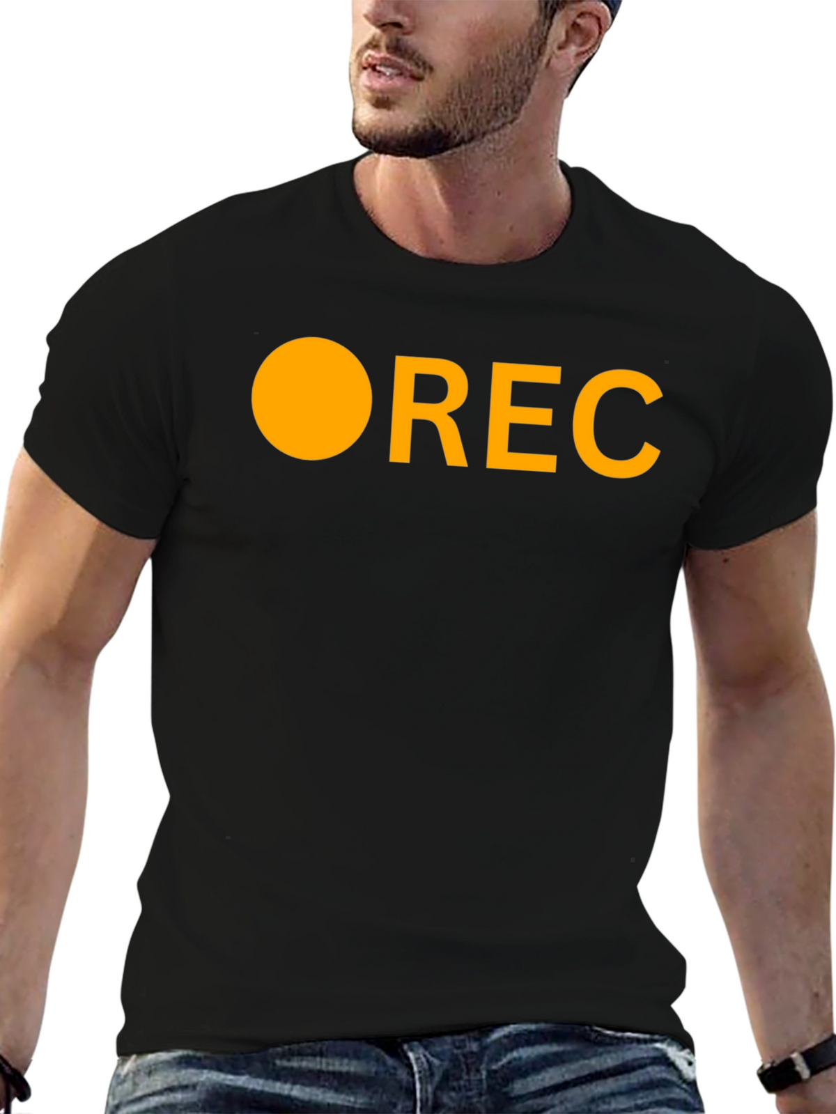 Recording in Progress Black T-Shirt