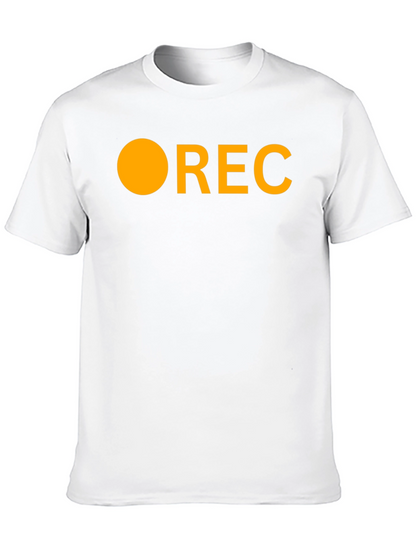Recording in Progress Black T-Shirt