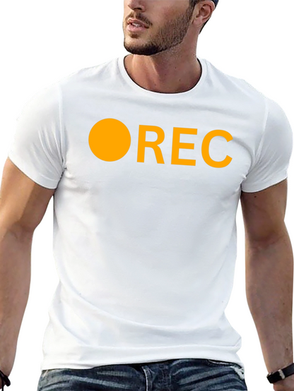 Recording in Progress Black T-Shirt