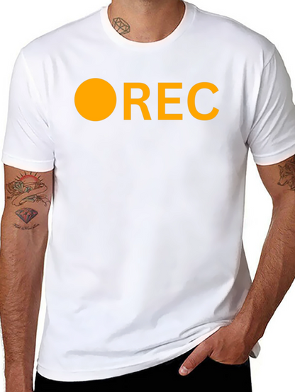 Recording in Progress Black T-Shirt