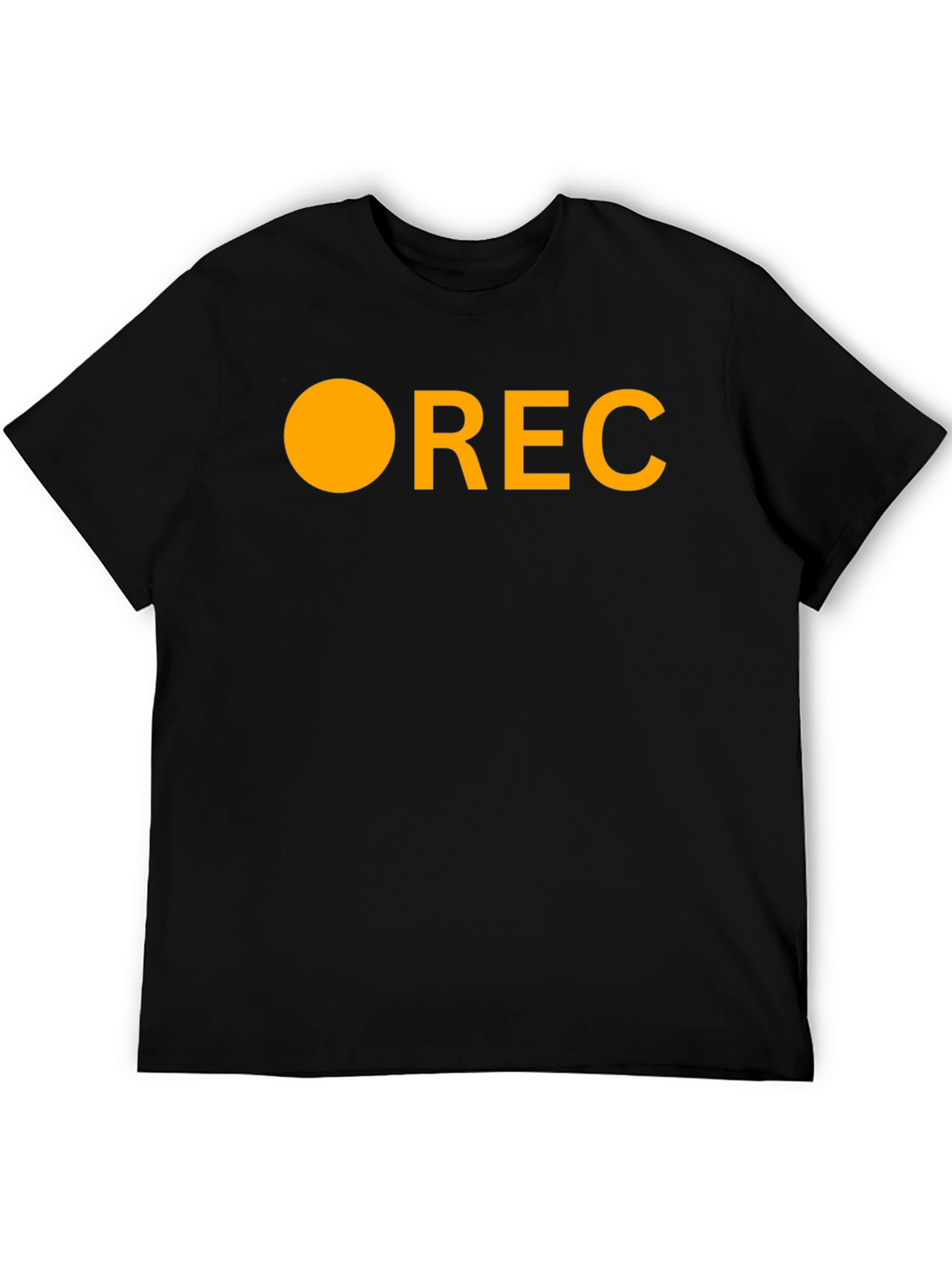 Recording in Progress Black T-Shirt