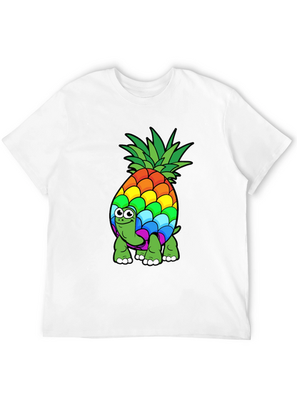 Rainbow Pineapple Turtle T-Shirt - Fun & Unique Design