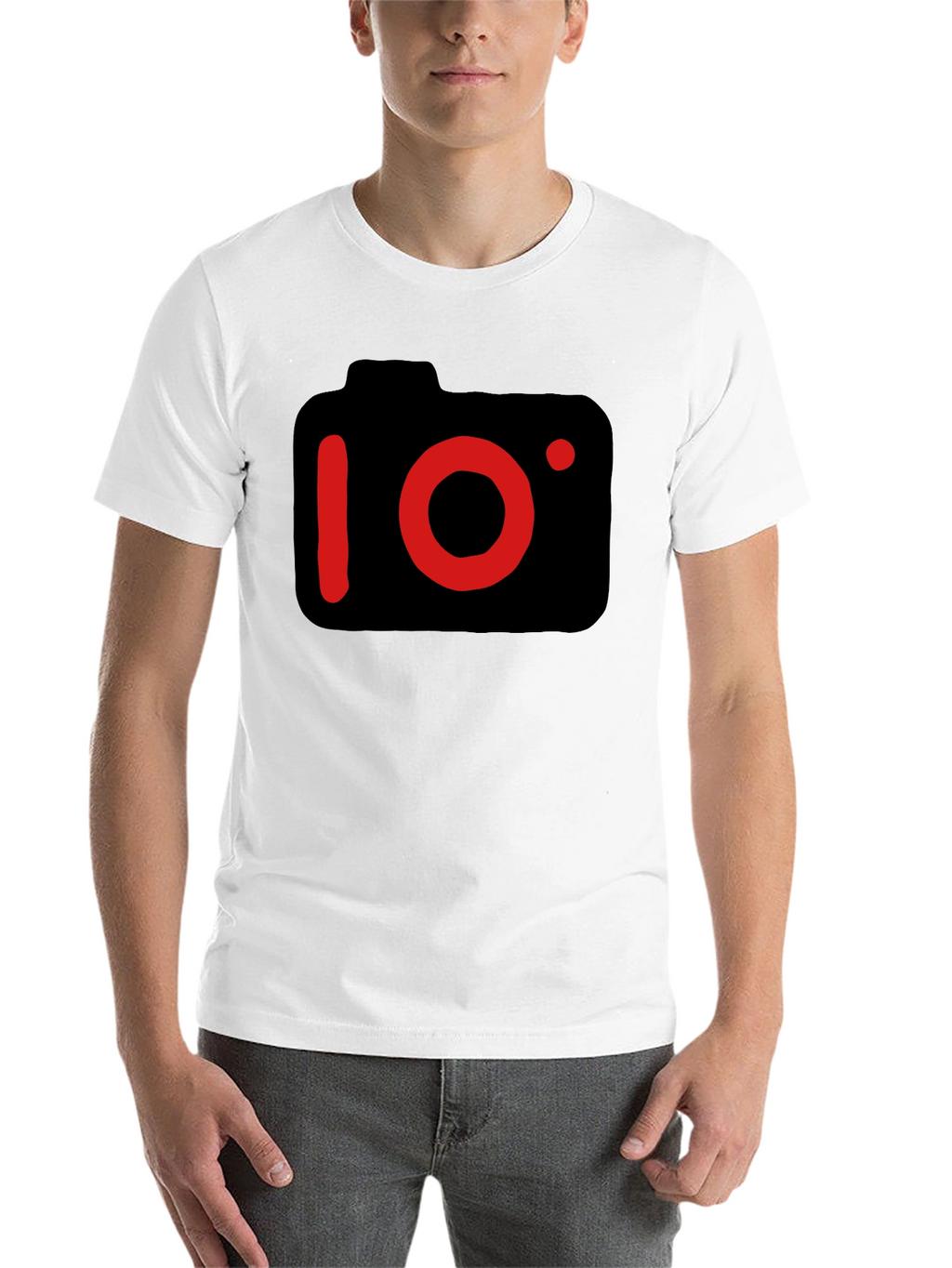 Camera Graphic Black T-Shirt