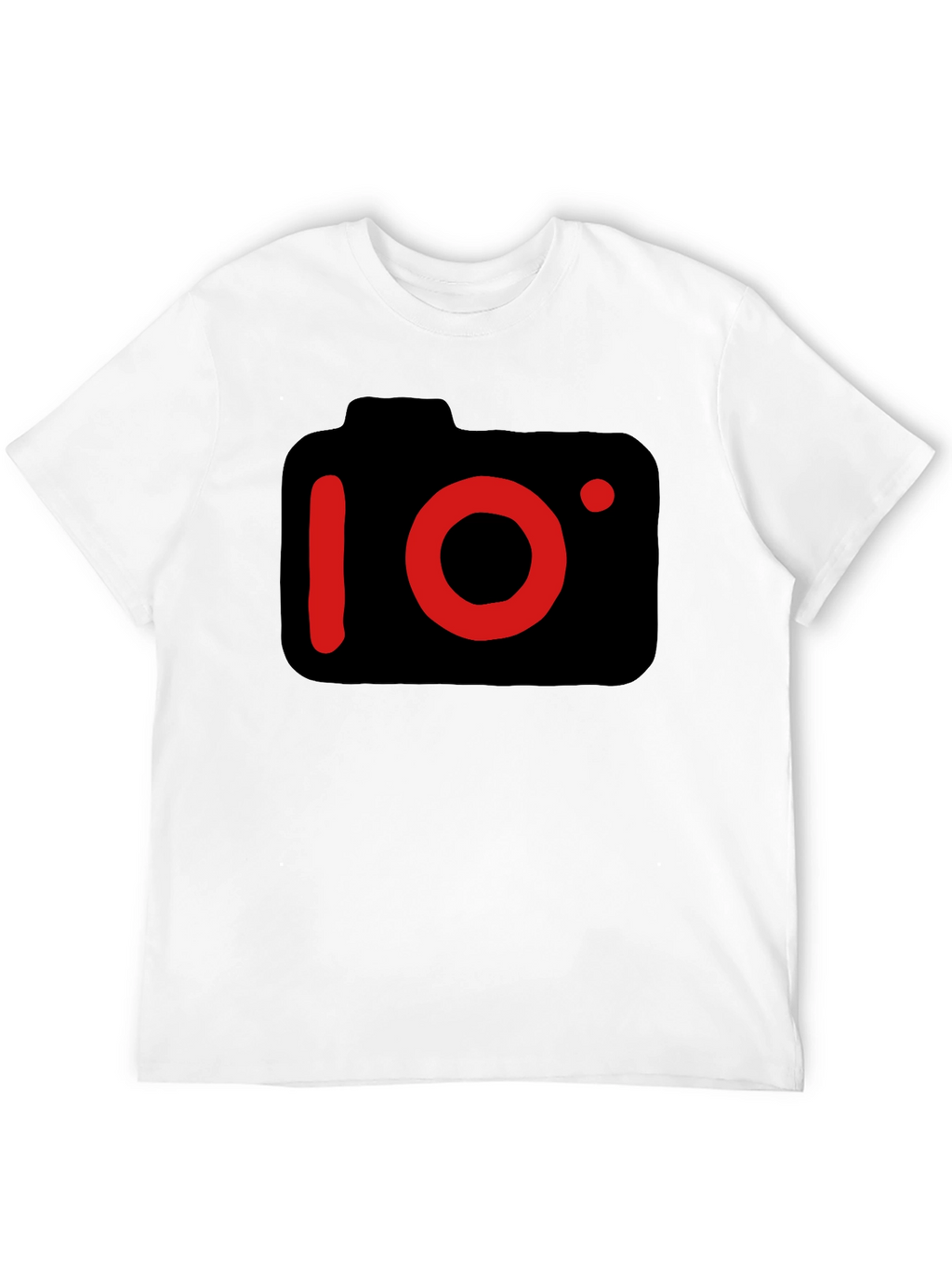 Camera Graphic Black T-Shirt