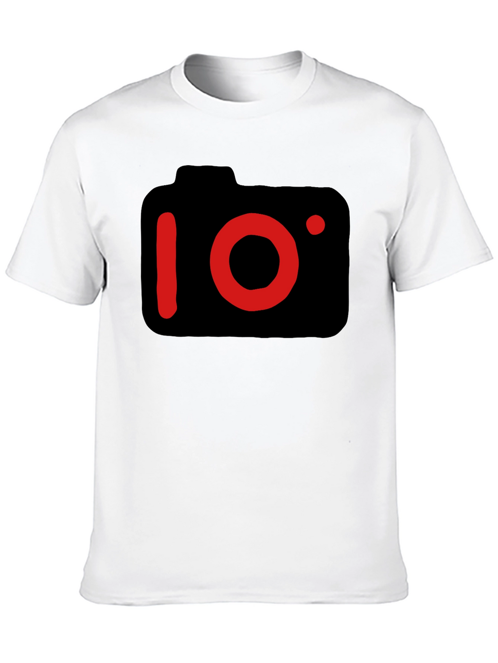 Camera Graphic Black T-Shirt