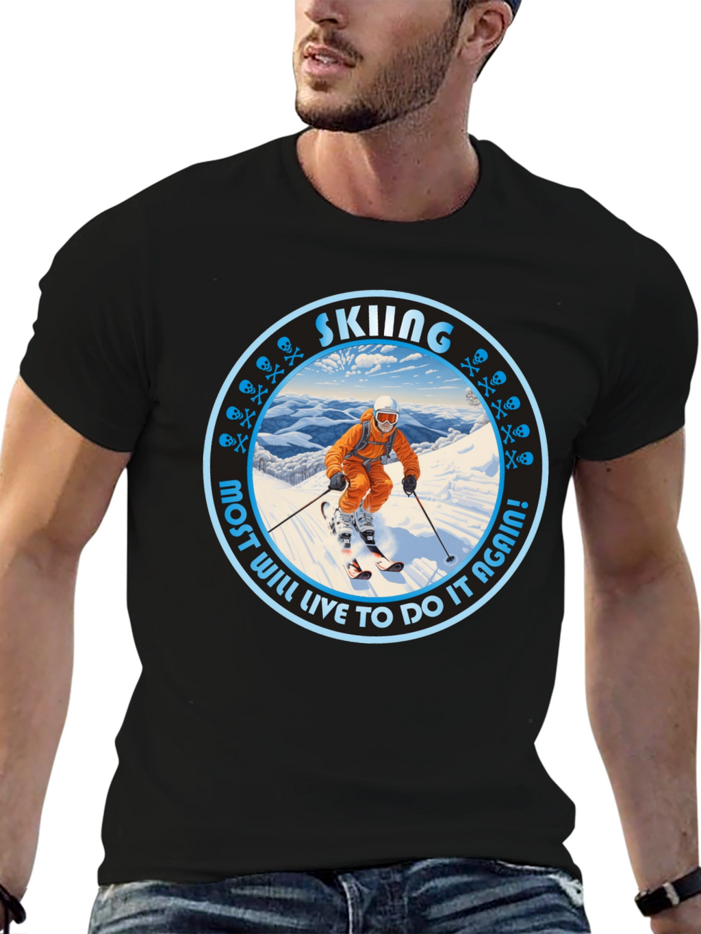 Skiing Adventure T-Shirt