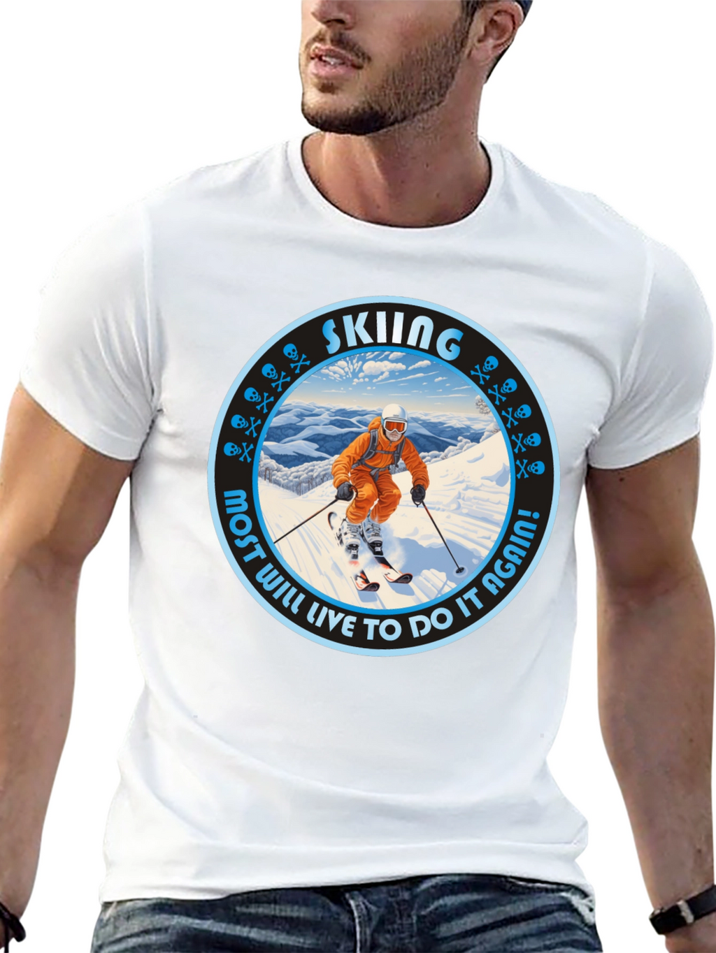 Skiing Adventure T-Shirt