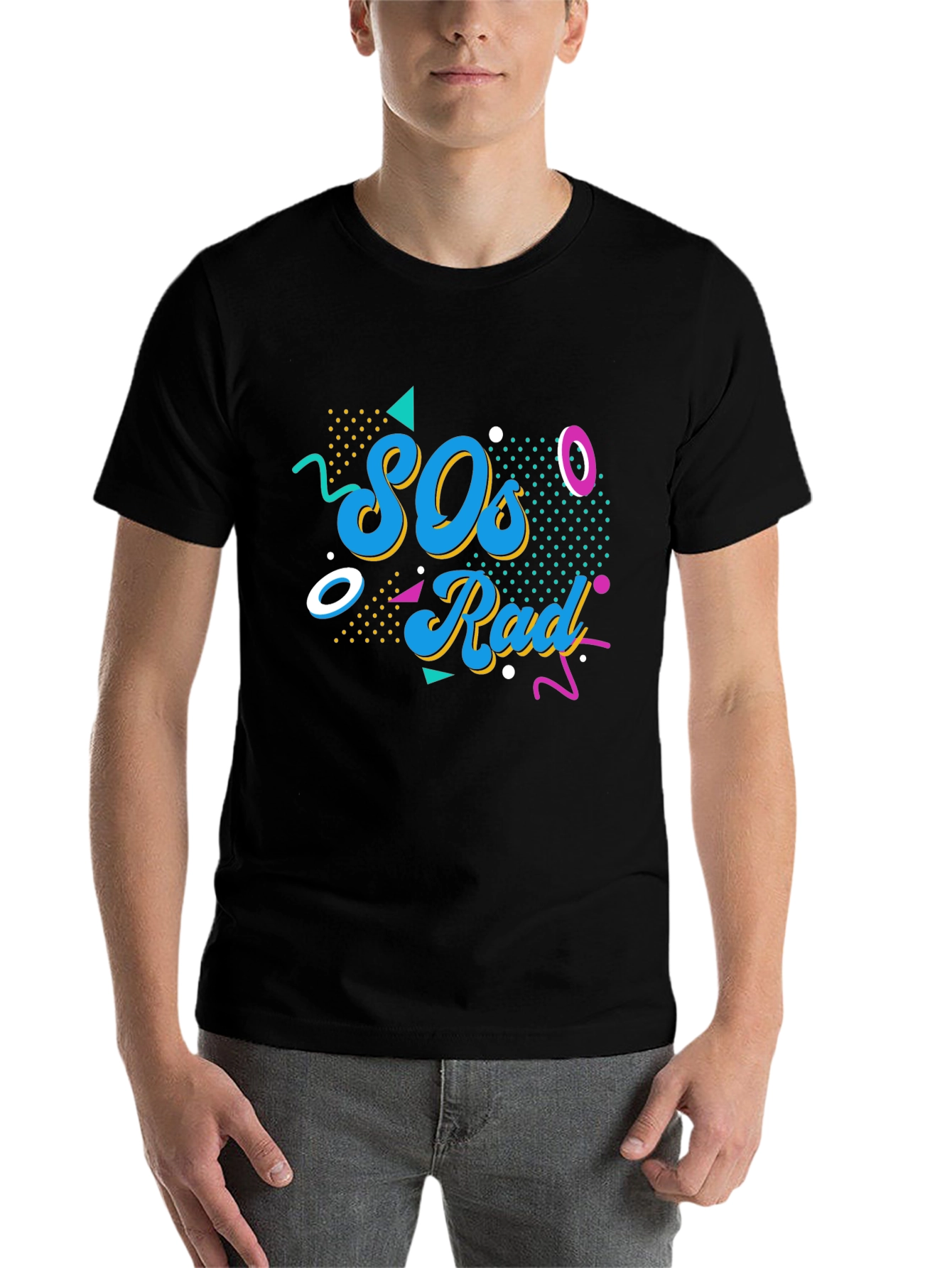 Retro 80s Rad Graphic Tee
