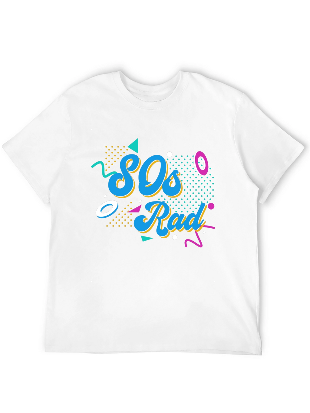 Retro 80s Rad Graphic Tee