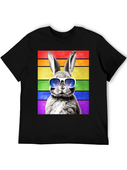 Rainbow Bunny Graphic Tee