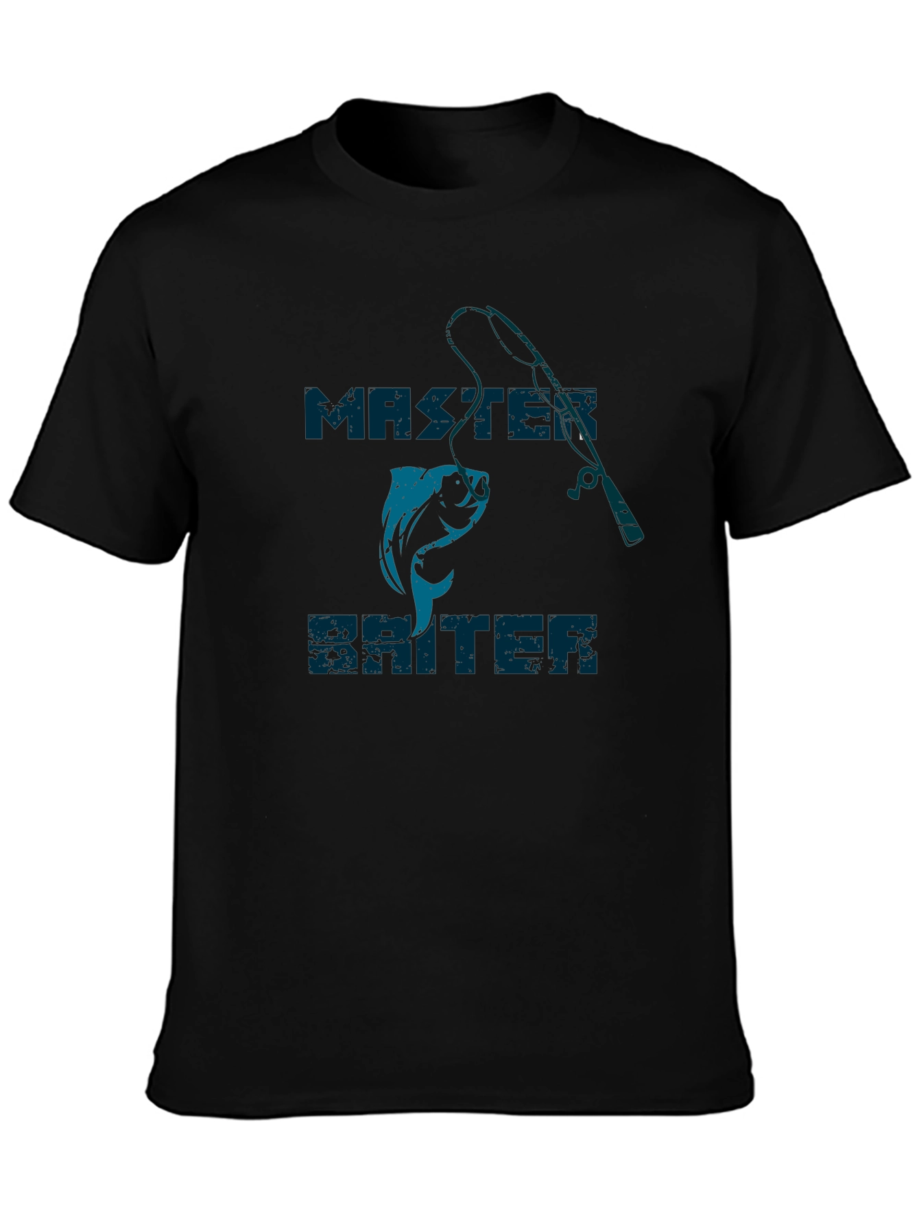 Master Baiter Fishing Graphic T-Shirt - Angler Humor Tee