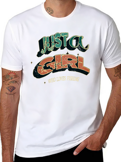 Just A Girl Who Loves Fishing T-Shirt