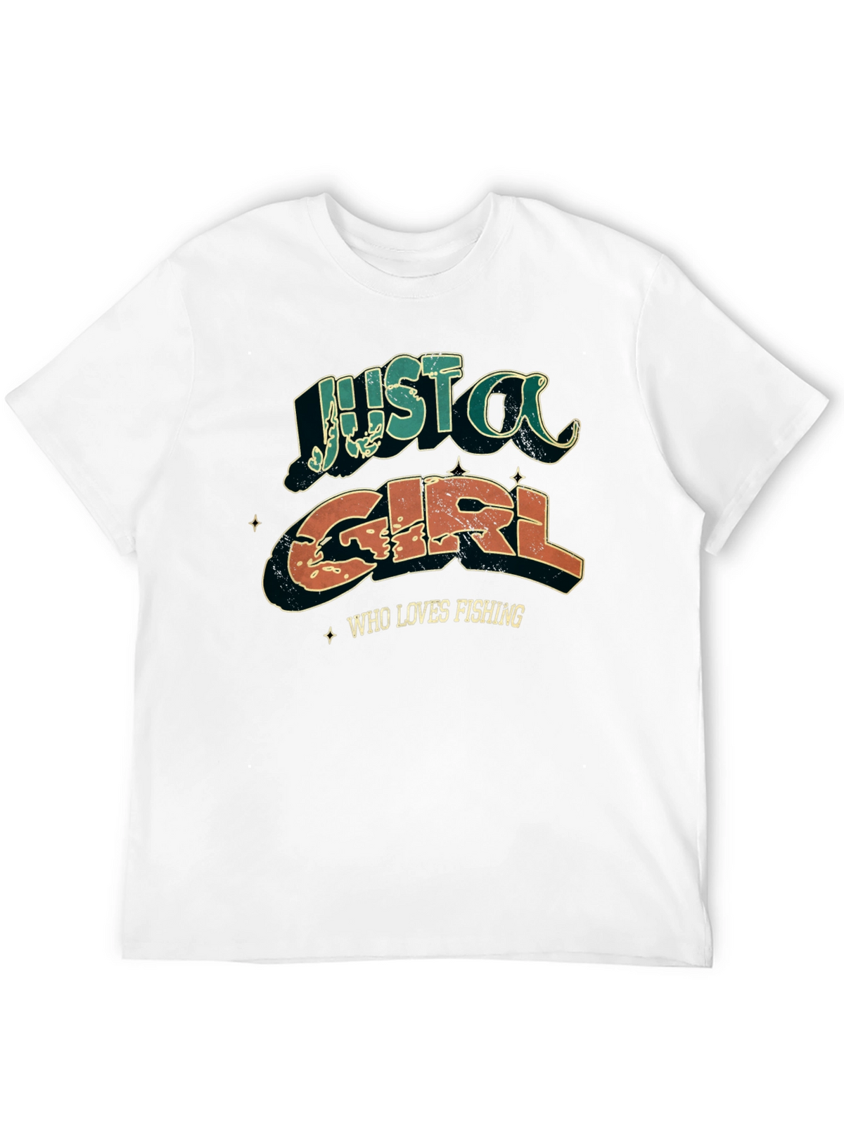 Just A Girl Who Loves Fishing T-Shirt