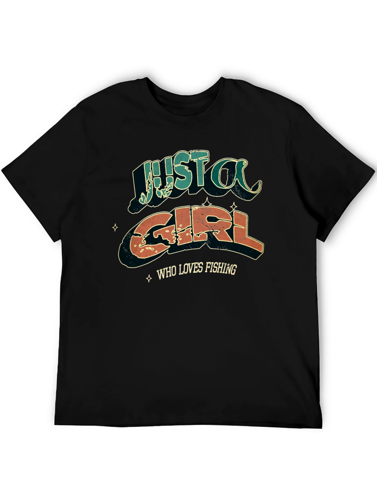 Just A Girl Who Loves Fishing T-Shirt