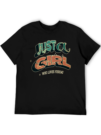 Just A Girl Who Loves Fishing T-Shirt