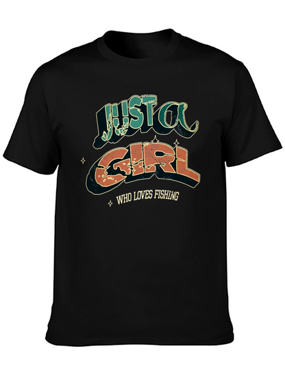 Just A Girl Who Loves Fishing T-Shirt