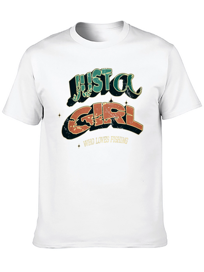 Just A Girl Who Loves Fishing T-Shirt
