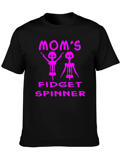 Moms Fidget Spinner Funny T-Shirt