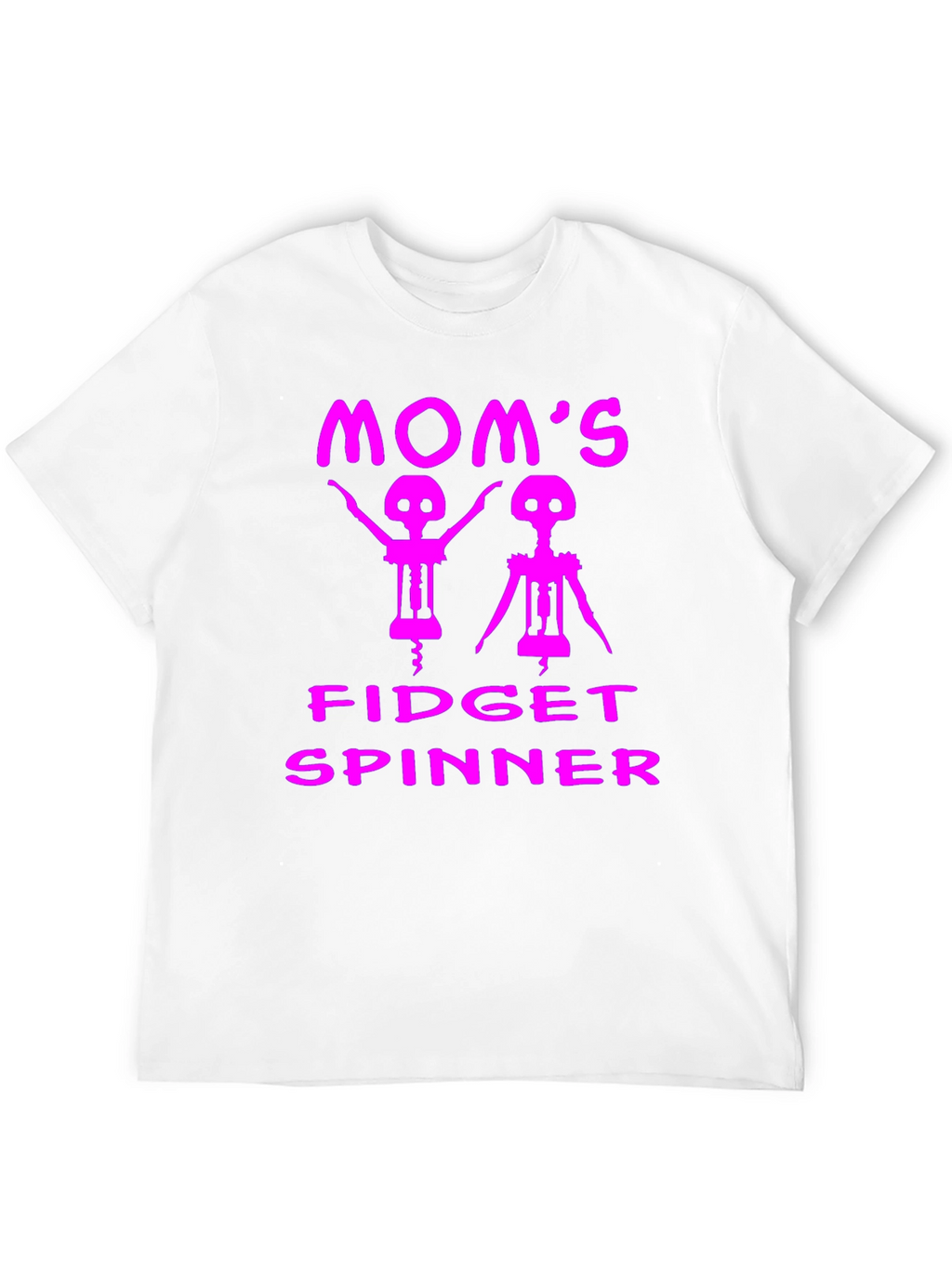 Moms Fidget Spinner Funny T-Shirt