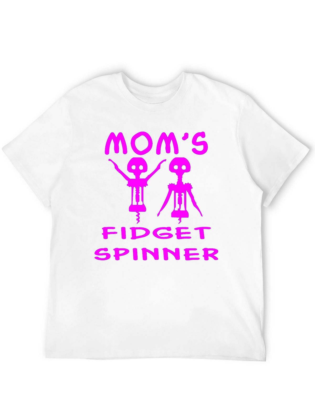 Moms Fidget Spinner Funny T-Shirt