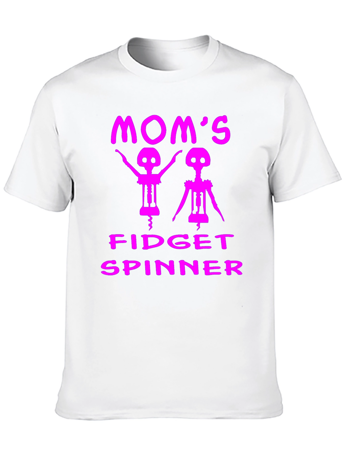 Moms Fidget Spinner Funny T-Shirt