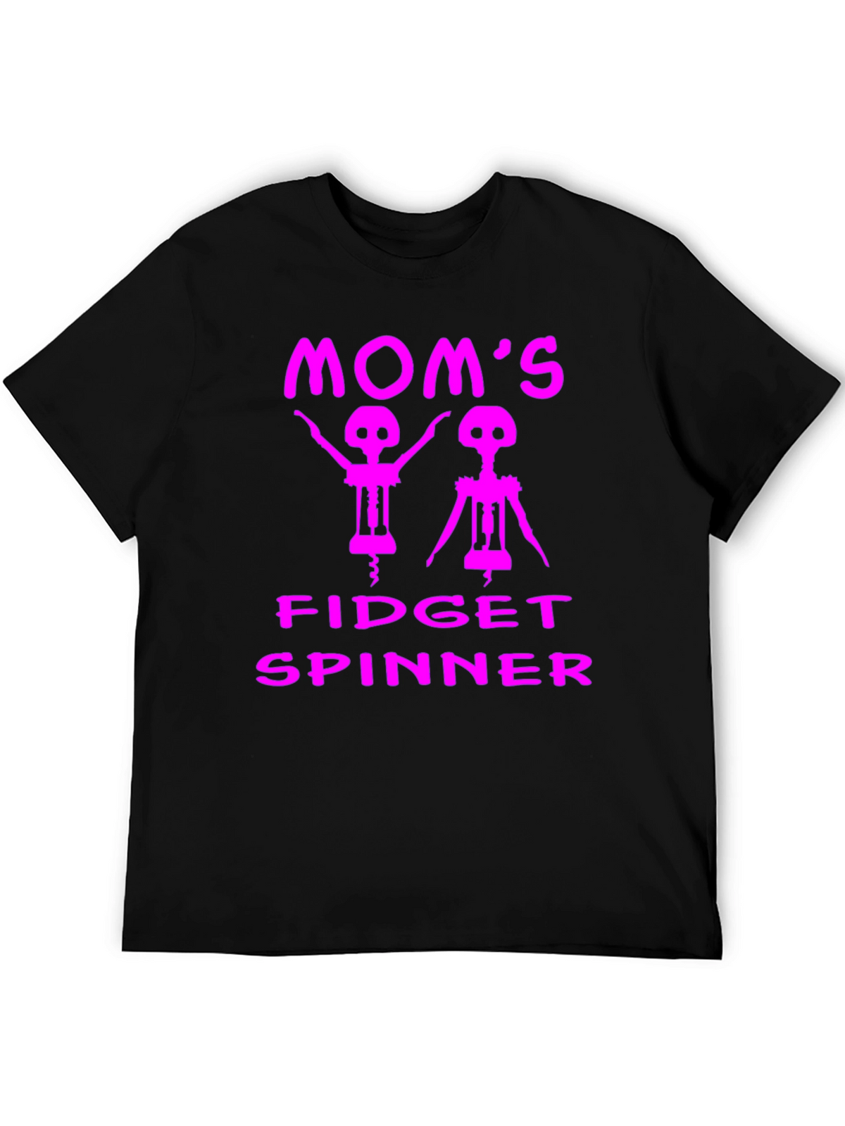Moms Fidget Spinner Funny T-Shirt