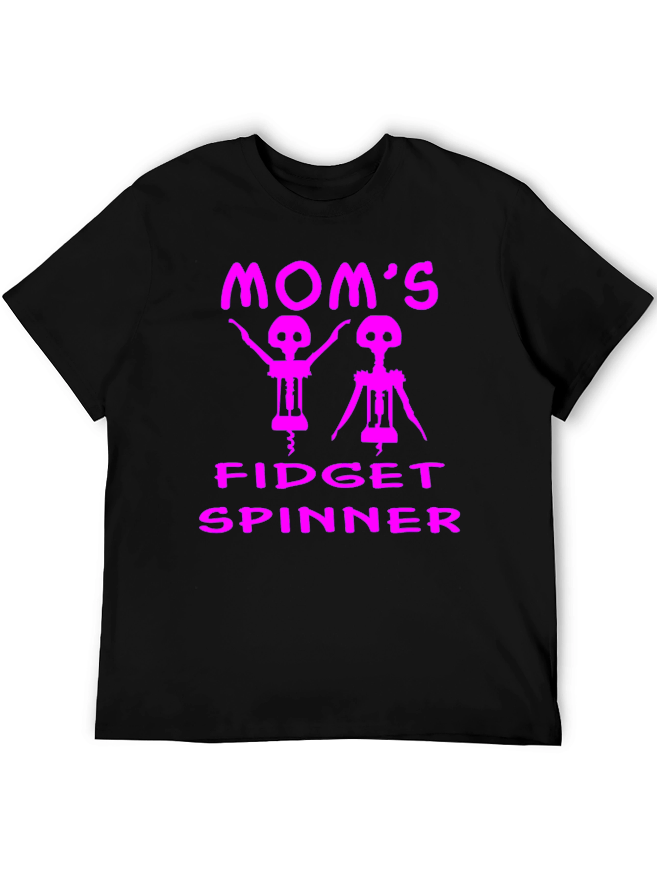 Moms Fidget Spinner Funny T-Shirt